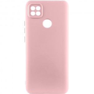 Чехол TPU GETMAN Liquid Silk Full Camera для Xiaomi Redmi 9C Розовый / Pink