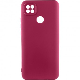 Чехол TPU GETMAN Liquid Silk Full Camera для Xiaomi Redmi 9C Бордовый / Marsala Чехол TPU GETMAN Liquid Silk Full Camera для Xiaomi Redmi 9C Бордовый / Marsala