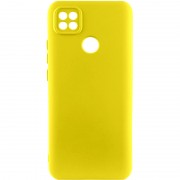 Чохол TPU GETMAN Liquid Silk Full Camera для Xiaomi Redmi 9C Жовтий / Flash