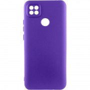 Чохол TPU GETMAN Liquid Silk Full Camera для Xiaomi Redmi 9C Синій / Iris