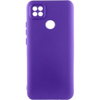 Чехол TPU GETMAN Liquid Silk Full Camera для Xiaomi Redmi 9C Синий / Iris