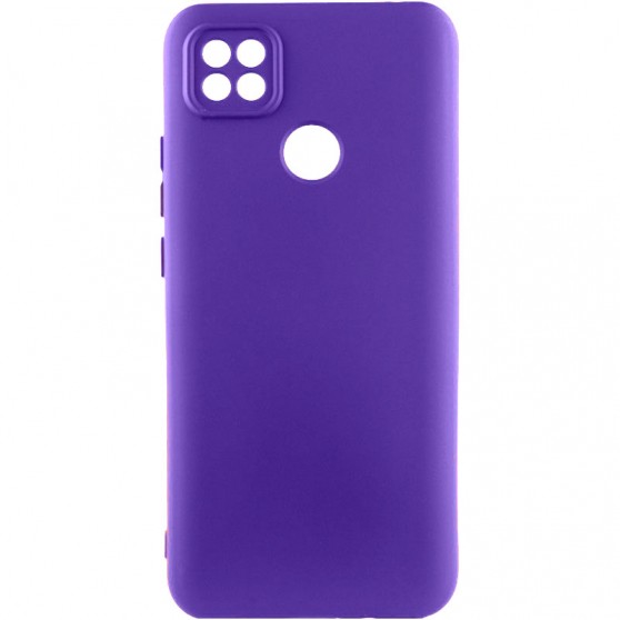 Чохол TPU GETMAN Liquid Silk Full Camera для Xiaomi Redmi 9C Синій / Iris