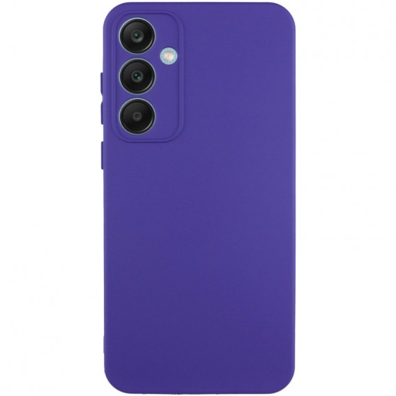 Чехол TPU GETMAN Liquid Silk Full Camera для Samsung Galaxy S23 FE Фиолетовый / Ultra Violet
