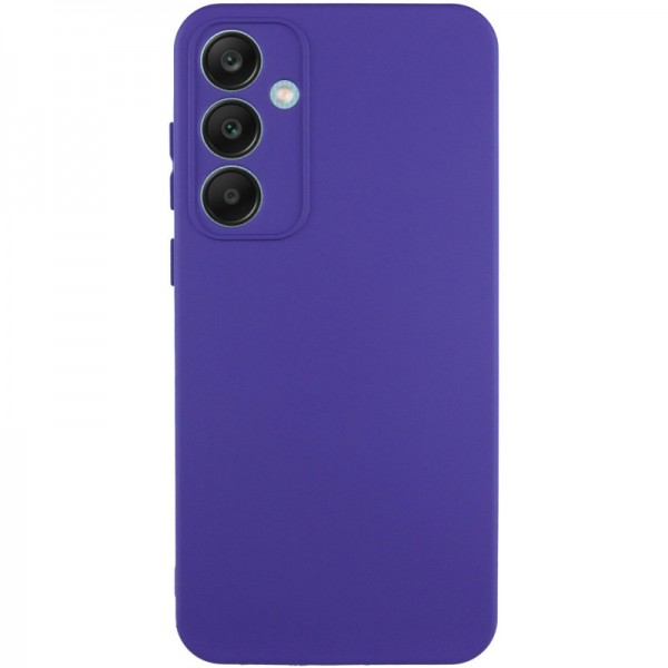 Чехол TPU GETMAN Liquid Silk Full Camera для Samsung Galaxy S23 FE Фиолетовый / Ultra Violet