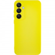 Чехол TPU GETMAN Liquid Silk Full Camera для Samsung Galaxy S23 FE Желтый / Flash