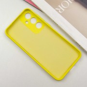 Чехол TPU GETMAN Liquid Silk Full Camera для Samsung Galaxy S23 FE Желтый / Flash