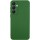 Чехол TPU GETMAN Liquid Silk Full Camera для Samsung Galaxy S23 FE Зеленый / Dark green