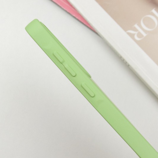 Чохол TPU GETMAN Liquid Silk Full Camera для Samsung Galaxy S23 FE Зелений / Pistachio - зображення 3 