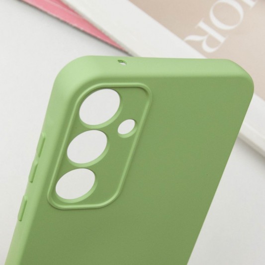 Чохол TPU GETMAN Liquid Silk Full Camera для Samsung Galaxy S23 FE Зелений / Pistachio - зображення 4 