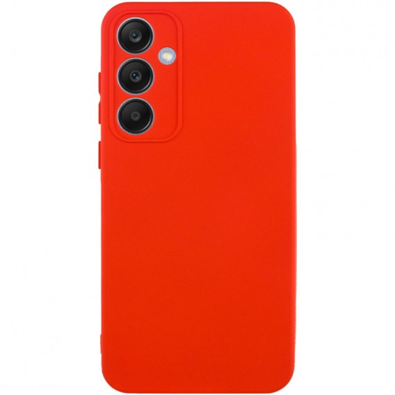 Чехол TPU GETMAN Liquid Silk Full Camera для Samsung Galaxy S23 FE Красный / Red