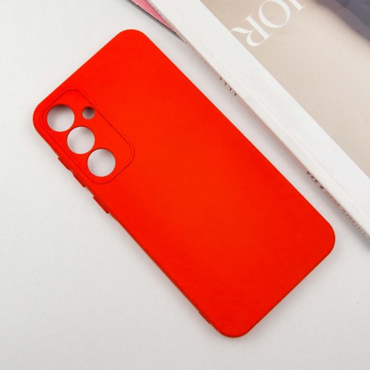 Чохол TPU GETMAN Liquid Silk Full Camera для Samsung Galaxy S23 FE Червоний / Red - зображення 1 