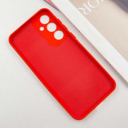 Чохол TPU GETMAN Liquid Silk Full Camera для Samsung Galaxy S23 FE Червоний / Red - зображення 2 