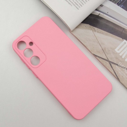 Чохол TPU GETMAN Liquid Silk Full Camera для Samsung Galaxy S23 FE Рожевий / Pink - зображення 1 