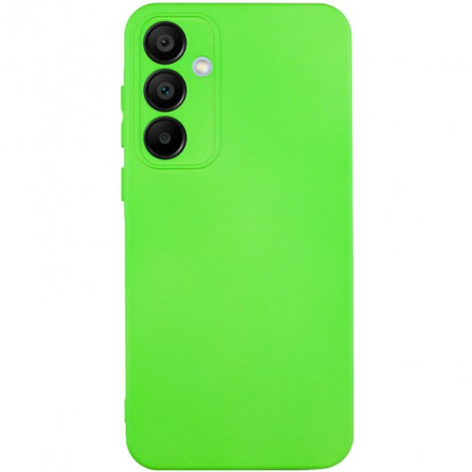 Чохол TPU GETMAN Liquid Silk Full Camera для Samsung Galaxy S23 FE Салатовий / Neon Green