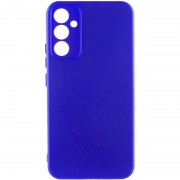 Чехол TPU GETMAN Liquid Silk Full Camera для Samsung Galaxy S23 FE Синий / Iris
