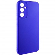 Чехол TPU GETMAN Liquid Silk Full Camera для Samsung Galaxy S23 FE Синий / Iris