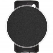 Чехол TPU GETMAN Liquid Silk Full Camera для Samsung Galaxy S23 FE Черный / Black