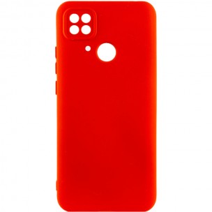 Чехол TPU GETMAN Liquid Silk Full Camera для Xiaomi Redmi 10C Красный / Red Чехол TPU GETMAN Liquid Silk Full Camera для Xiaomi Redmi 10C Красный / Red