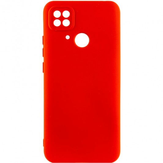 Чохол TPU GETMAN Liquid Silk Full Camera для Xiaomi Redmi 10C Червоний / Red