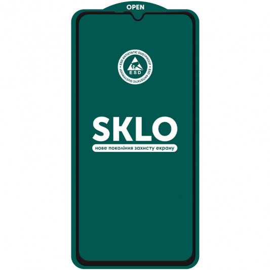 Захисне скло SKLO 5D (тех.пак) для Xiaomi 14T / 14T Pro Чорний