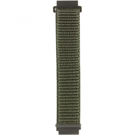 Ремешок Nylon для Smart Watch 20mm Зеленый / Green - изображение 3