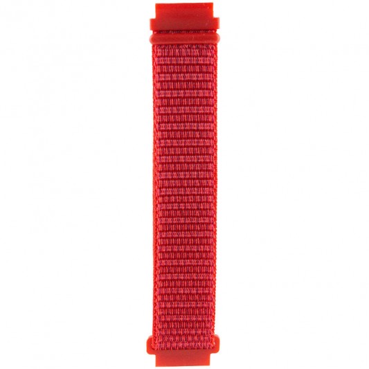 Ремешок Nylon для Smart Watch 20mm Красный / Red - изображение 3