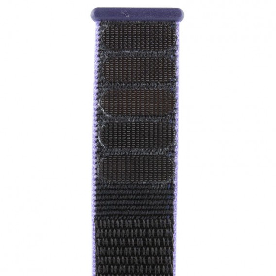 Ремінець Nylon для Smart Watch 20mm Темно-синій / Бузковий