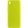 Чехол TPU GETMAN Liquid Silk Full Camera для Xiaomi Redmi 9A Желтый / Flash