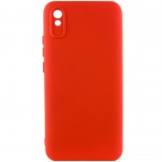 Чехол TPU GETMAN Liquid Silk Full Camera для Xiaomi Redmi 9A Красный / Red
