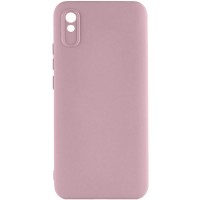 Чохол TPU GETMAN Liquid Silk Full Camera для Xiaomi Redmi 9A Рожевий / Pink Sand