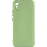 Чохол TPU GETMAN Liquid Silk Full Camera для Xiaomi Redmi 9A Зелений / Pistachio