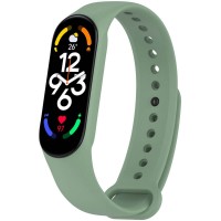 Силіконовий ремінець для Xiaomi Mi Band 7/6/5/4/3 Зелений / Olive
