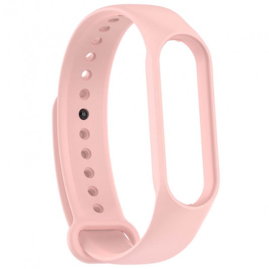 Силиконовый ремешок для Xiaomi Mi Band 7/6/5/4/3 Розовый / Light pink - изображение 1