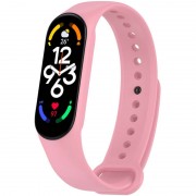 Силіконовий ремінець для Xiaomi Mi Band 7/6/5/4/3 Рожевий / Pink