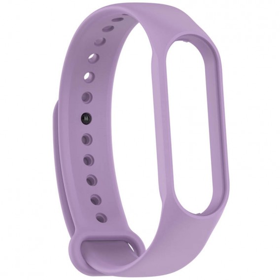 Силіконовий ремінець для Xiaomi Mi Band 7/6/5/4/3 Бузковий / Elegant Purple