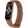 Силіконовий ремінець для Xiaomi Mi Band 7/6/5/4/3 Коричневий / Brown