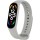 Силіконовий ремінець для Xiaomi Mi Band 7/6/5/4/3 Сірий / Light Grey