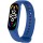 Силіконовий ремінець для Xiaomi Mi Band 7/6/5/4/3 Синій / Blue