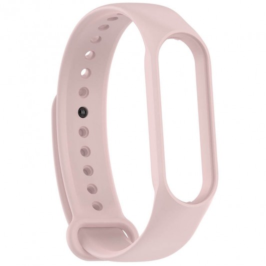 Силіконовий ремінець для Xiaomi Mi Band 7/6/5/4/3 Рожевий / Light Flamingo - зображення 1 