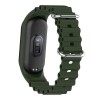 Ремінець Ocean Band для Xiaomi Mi Band 9/8 Зелений / Dark Olive