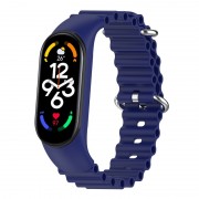 Ремінець Ocean Band для Xiaomi Mi Band 9/8 Синій / Blue