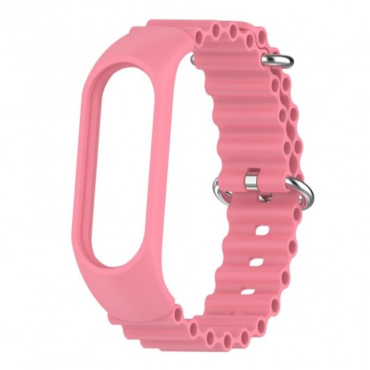 Ремінець Ocean Band для Xiaomi Mi Band 9/8 Рожевий / Pink - зображення 1 