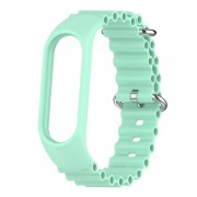 Ремінець Ocean Band для Xiaomi Mi Band 9/8 Бірюзовий / Blue Sea
