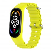 Ремінець Ocean Band для Xiaomi Mi Band 9/8 Жовтий / Flash