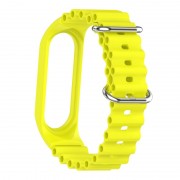 Ремінець Ocean Band для Xiaomi Mi Band 9/8 Жовтий / Flash