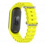 Ремінець Ocean Band для Xiaomi Mi Band 9/8 Жовтий / Flash