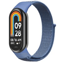 Ремінець Nylon New для Xiaomi Mi Band 8/9/10 Blue