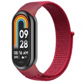 Ремінець Nylon New для Xiaomi Mi Band 8/9/10 Red Ремінець Nylon New для Xiaomi Mi Band 8/9/10 Red