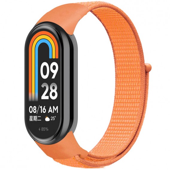Ремінець Nylon New для Xiaomi Mi Band 8/9 Papaya