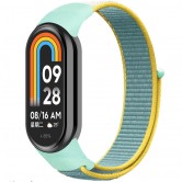 Ремінець Nylon New для Xiaomi Mi Band 8/9/10 Beryl / Yellow Ремінець Nylon New для Xiaomi Mi Band 8/9/10 Beryl / Yellow